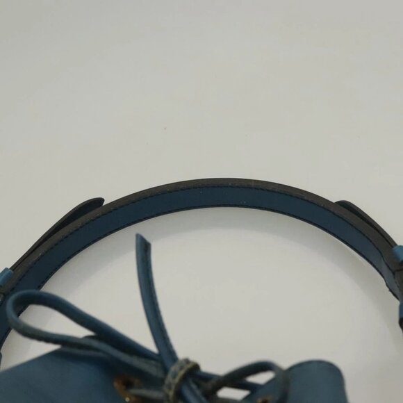 LOUIS VUITTON Epi Petit Noe Shoulder Bag Blue M44105 LV Auth 132004 - Picture 10 of 16